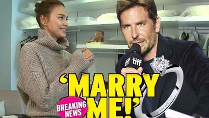 Irina Shayk blushed when Bradley Cooper wanted to 'close' the distance: "Come back to me, honey!!"