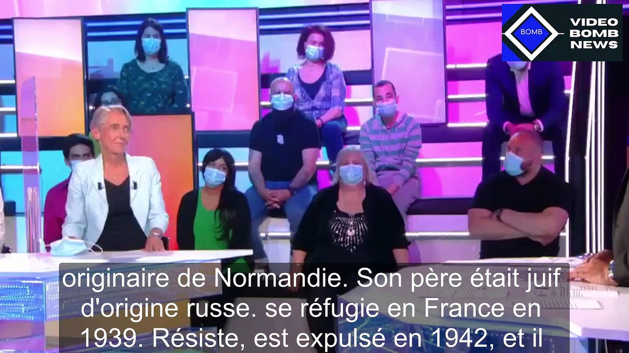 Elisabeth Borne  C'est un peu choquant de perdre son père si jeune