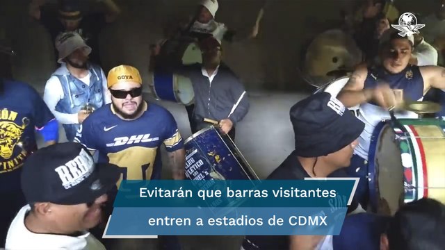 Buscan evitar riñas en los estadios de la CDMX