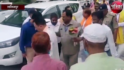 ललितपुर पहुंचे पीडब्ल्यूडी मंत्री जतिन प्रसाद ने कहा...