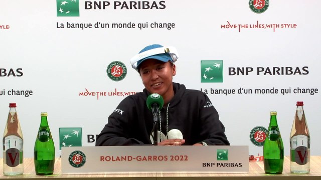 Roland-Garros 2022 - Naomi Osaka : I dreamed of the draw and that I was playing against Iga, but I was scared