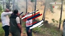 Son dakika! Hatay'da Amanos Dağları eteklerinde orman yangını