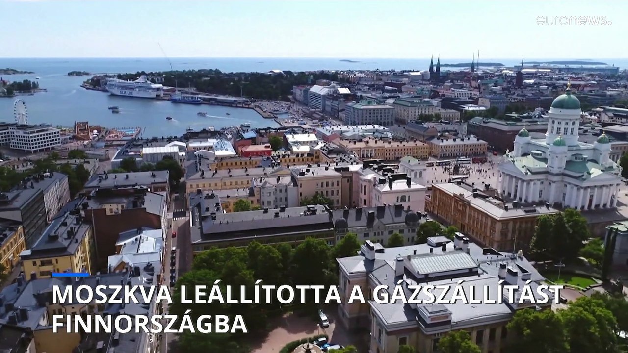 Oroszország leállította a gázszállítást Finnországba