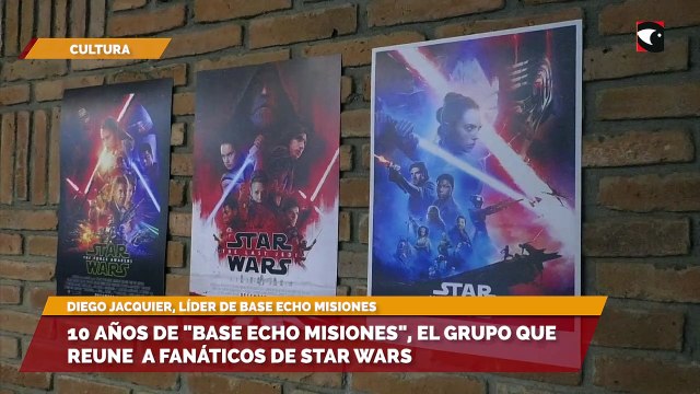 10 años de Base Echo Misiones , el grupo que reune a los fanaticos de Star Wars