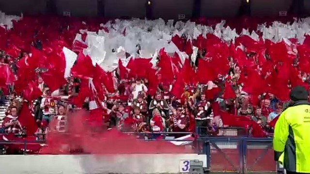 Scottish Cup final, Hampden Park: Rangers v Hearts