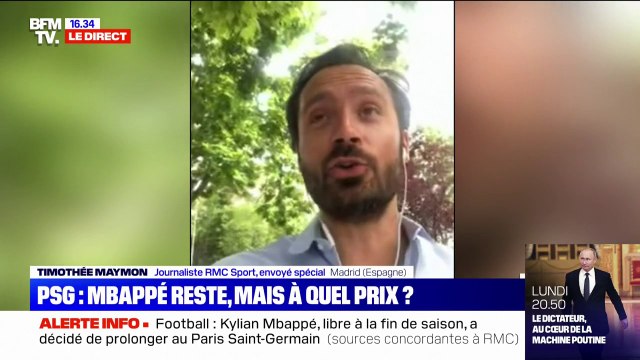 Kylian Mbappé prolonge au PSG: une douche froide pour le Real Madrid