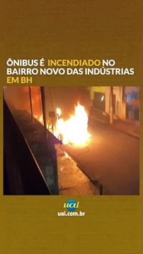 Ônibus é incendiado na Região do Barreiro, em BH