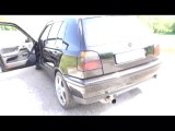 GOLF VR6 TURBO -4X4   vidéo lulu du jura