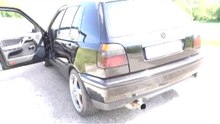 GOLF VR6 TURBO -4X4   vidéo lulu du jura