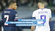 Rotunda reacción de Benzema a la decisión de Mbappé