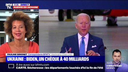 Joe Biden signe un chèque de 40 milliards pour l'aide à l'Ukraine