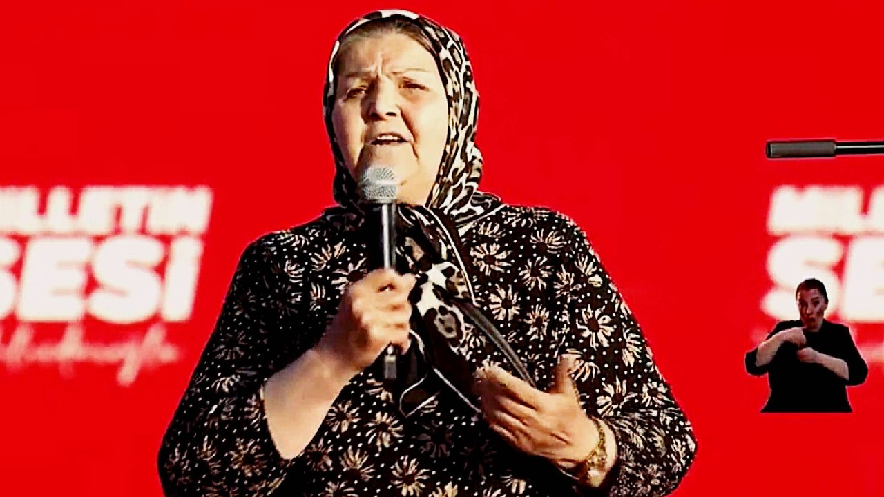 "Milletin Sesi" mitinginde 65 yaşındaki kadından isyan: Artık yaşamak istemiyorum