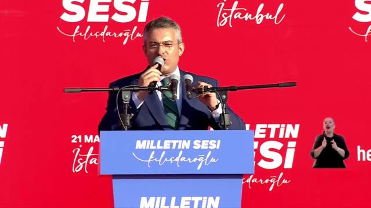CHP'nin "Milletin Sesi" Mitingi'nde Gezi Şehitleri ve Tutuklularının Aileleri Halka Seslendi.