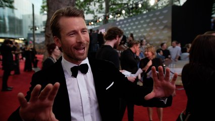 Glen Powell Top Gun Maverick UK Royal Premiere Interview