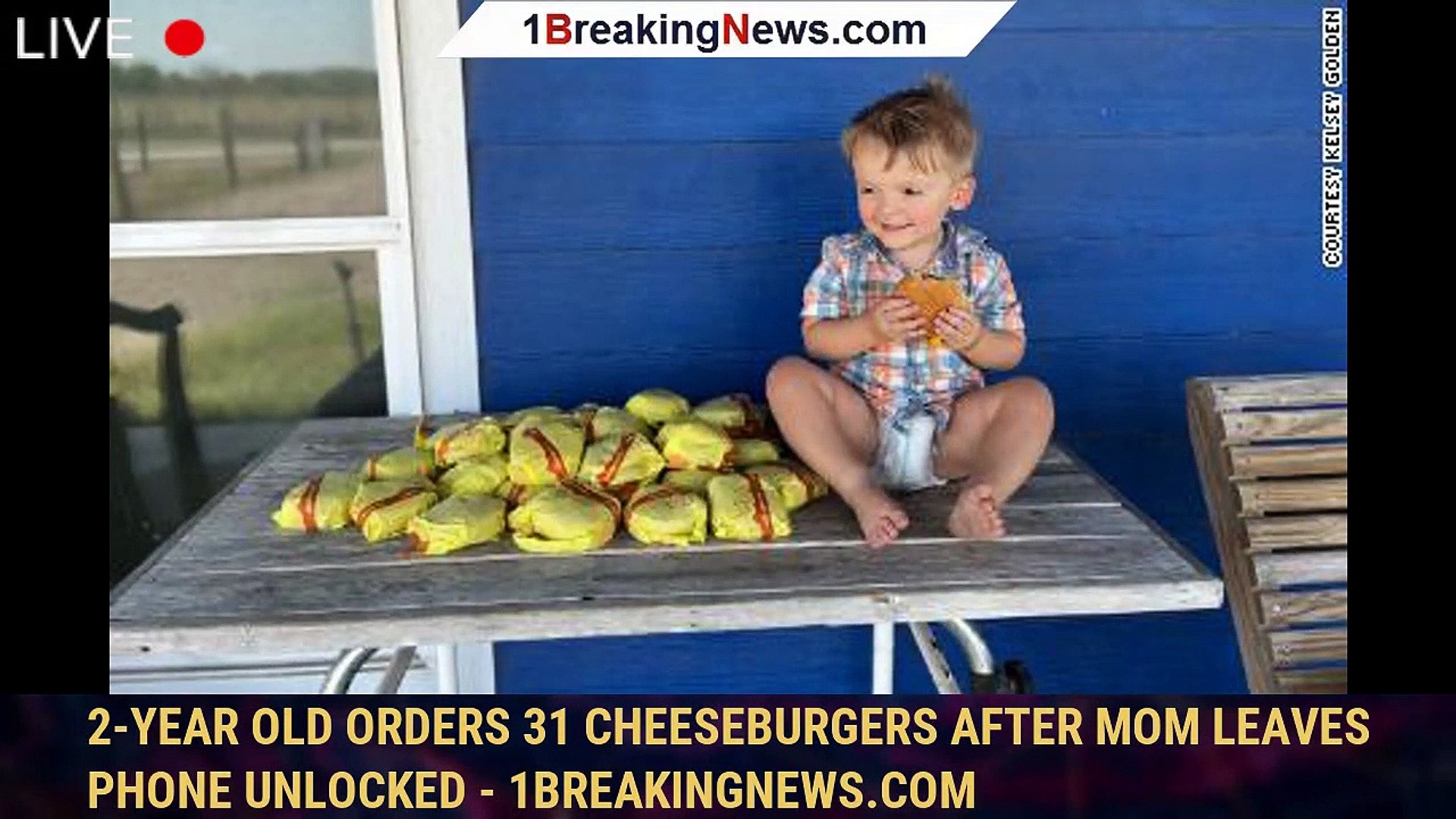 Texas 2-year-old orders 31 McDonald's cheeseburgers through DoorDash on  mom's unlocked phone - ABC30 Fresno