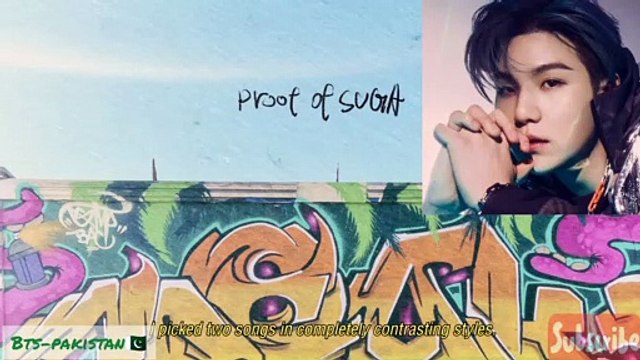 Proof of Inspiration - SUGA Proof_of_Inspiration #bts #minyoongi #btspakistan