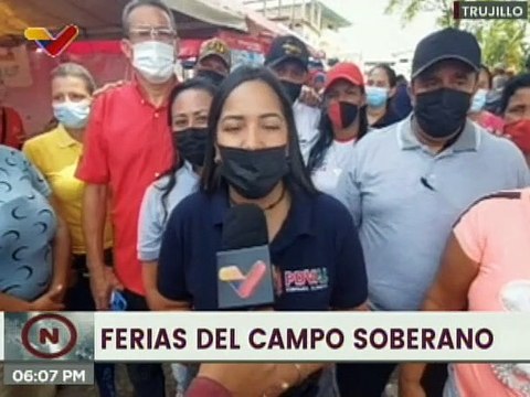Más de 1.095 familias del mcpio. Urdaneta son atendidas con Feria del Campo Soberano en Trujillo