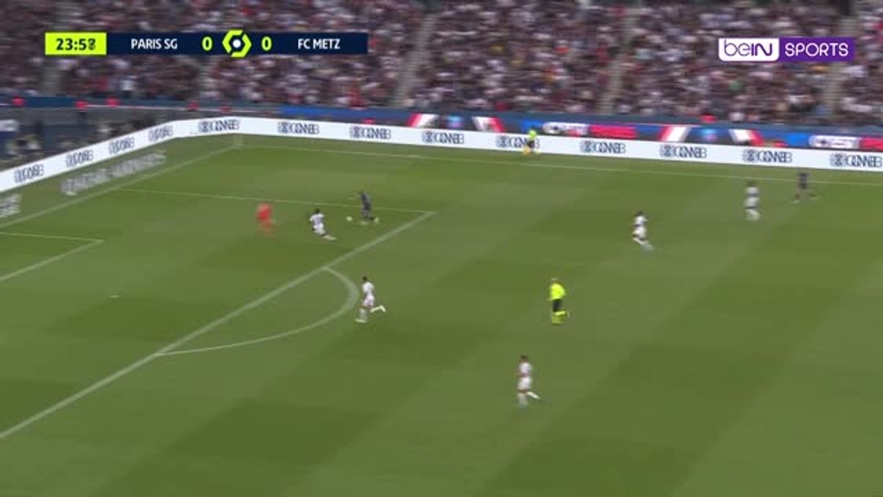 Mbappe celebrates PSG contract extension with hat-trick