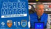 FC Lorient 1-1 ESTAC | Réaction de Bruno Irles