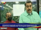 Pdte. Nicolás Maduro hace visita sorpresa al puesto de comando del 1x10 del Buen Gobierno