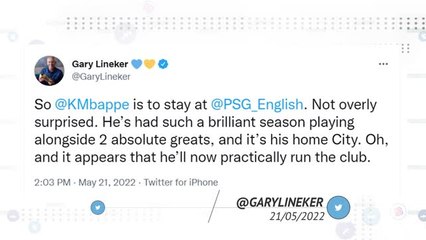 Socialeyesed - Mbappe to stay in Paris