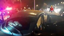 Criminosos são presos após perseguição policial com colisão na Epia Sul