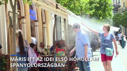 Lecsapott az idei első hőhullám Spanyolországra