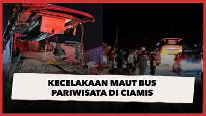 Diduga Hilang Kendali Saat Lintasi Turunan, Bus Pariwisata Tabrak Tiga Rumah Sampai Menimbulkan Korban Jiwa