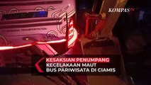 Kesaksian Penumpang Selamat Kecelakaan Maut Bus Pariwisata di Ciamis: Rem Blong!