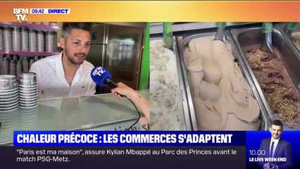 Chaleur précoce: les commerces s'adaptent