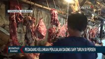 Wabah PMK Merebak, Pedagang Daging Sapi di Purwakarta Keluhkan Penurunan Omzet