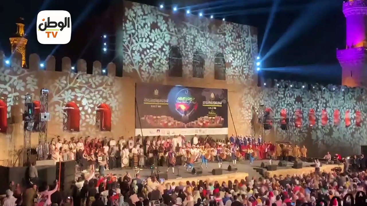 رقص علي كل شكل ولون .. افتتاح المهرجان الدولي للطبول بالقلعة بعد توقف عامين