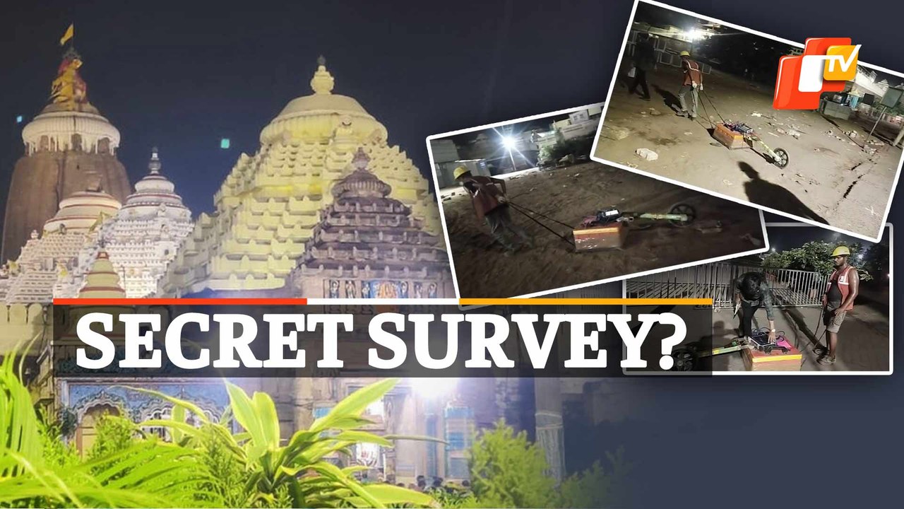 Puri Srimandir Parikrama Project: Late Night ‘Secret’ GPR Survey Raises Eyebrows