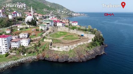 Akçakale Kalesi'nin kalıntıları deniz altından çıkıyor