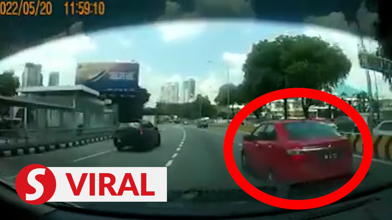 Cops probe viral video on Jalan Kinabalu incident, looking for driver of Perodua Bezza