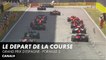 Le départ de la course - Grand Prix d'Espagne - F2