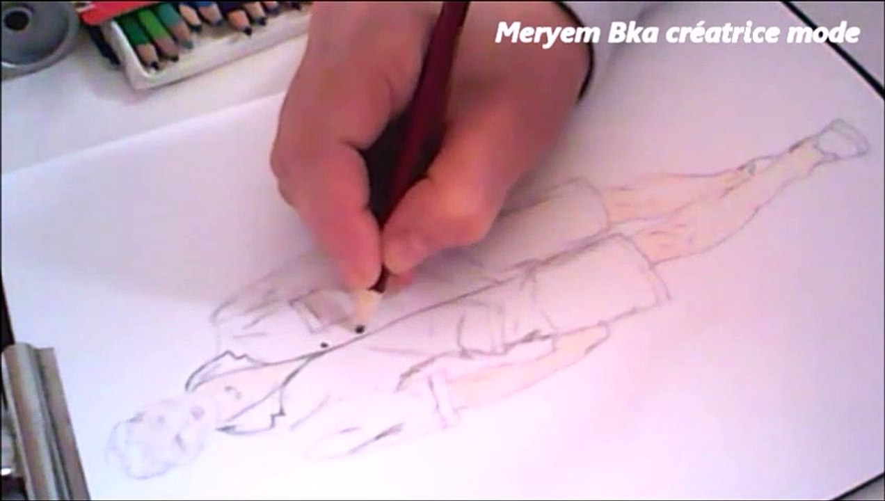 رسم قميص و شورت