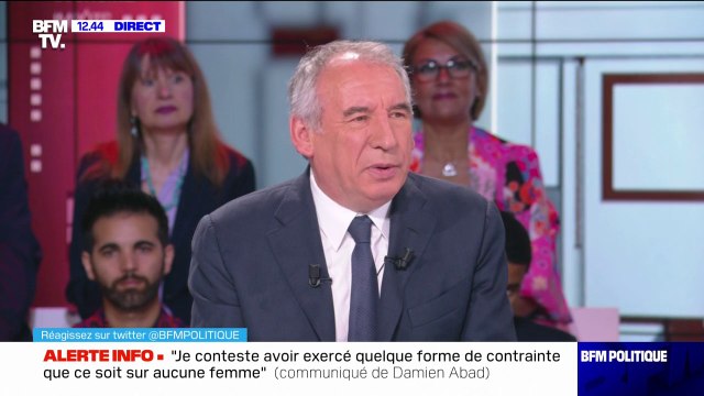 Proportionnelle: Emmanuel l'a promis, je ne doute pas qu'il conduise au choix d'une loi électorale juste , expose François Bayrou