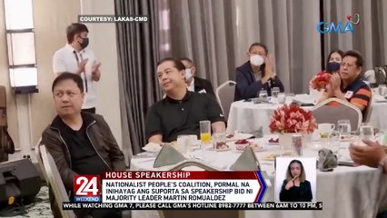 Nationalist People's Coalition, pormal na inihayag ang suporta sa speakership bid ni Majority Leader Martin Romualdez | 24 Oras Weekend