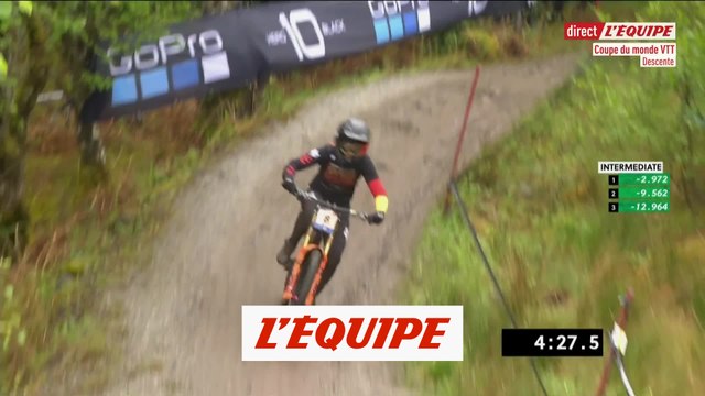 Hoffmann remporte la descente de Fort William - VTT - CM (F)