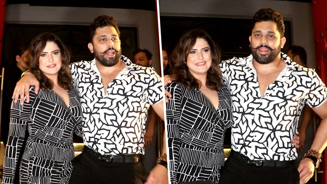 Actress Zareen Khan Spotted Holding Hands Of Boyfriend Shivashish ...
