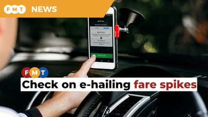 Govt to monitor e-hailing amid complaints of fare spike