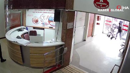 Öfkeli baba hastanede dehşet saçtı: Önce kızına sonra sağlıkçılara saldırdı