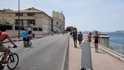 La Corniche piétonne avec la 7e édition de "La Voie est libre"