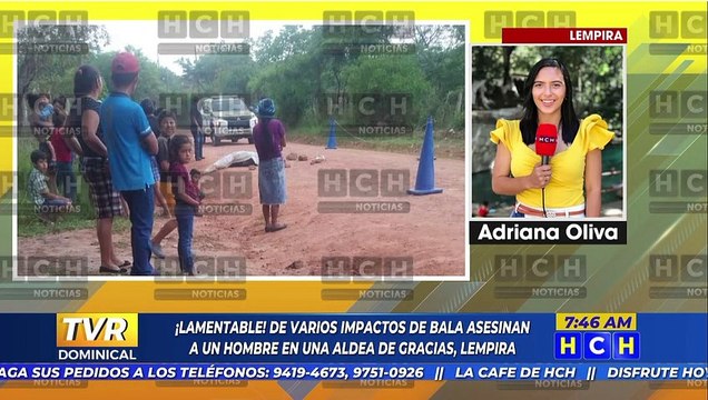 ¡Suma y sigue! De varios disparos le quitan la vida a hombre en vía pública de aldea de Gracias, Lempira