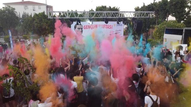 Mersin'de Renk Festivali düzenlendi