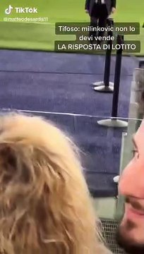 Lazio - Verona, Lotito risponde a un tifoso su Milinkovic