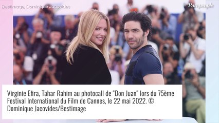 Virginie Efira renversante et décolletée auprès de Tahar Rahim, duo complice à Cannes