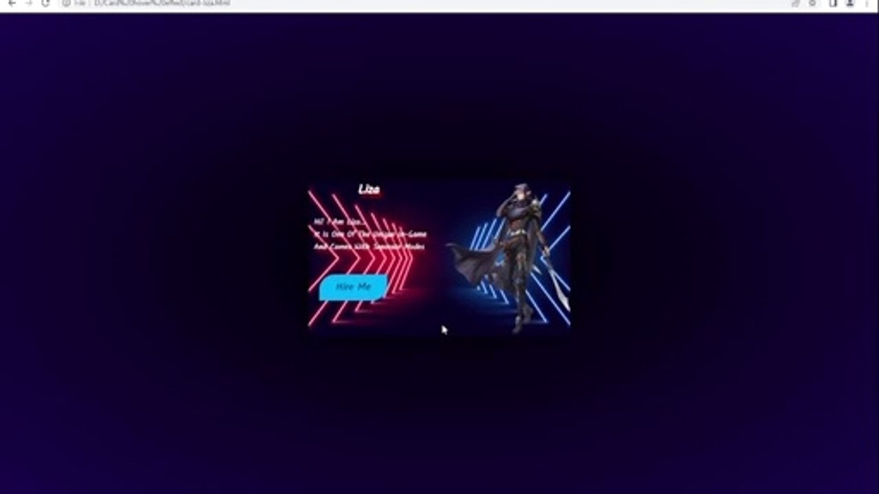 Beautiful Card Design in CSS/CSS Responsive ui card in gaming character #No_Limit_Code