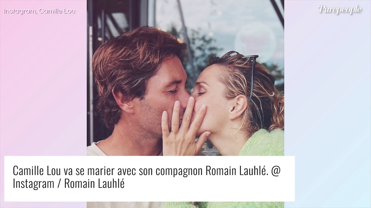 "Le plus beau cadeau du monde" : Camille Lou annonce ses fiançailles avec son beau Romain !